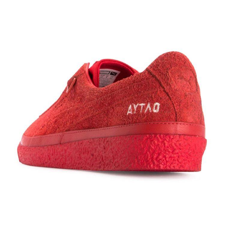 Puma Te-Ku X Outlaw Moscow Balance Lightweight Low-Top Skate Shoes Men Sneakers Red 367092-03