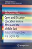 The Open and Distance Education In Asia, Africa and the Middle East : National Perspectives In a Digital Age Book