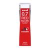 Mitsubishi Pencil Mechanical Pencil Lead Nano Diamond Color Lead 0.7 Red 10 Pieces U07202NDC.15