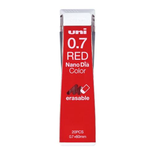 

Mitsubishi Pencil Mechanical Pencil Lead Nano Diamond Color Lead 0.7 Red 10 Pieces U07202NDC.15