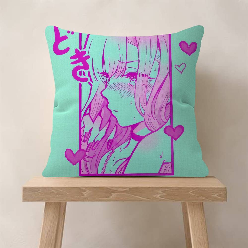 My Dress Up Darling Anime Pillow Gift Home Office Decoration Bedroom Sofa Car Cushion Cover Case 45x45
