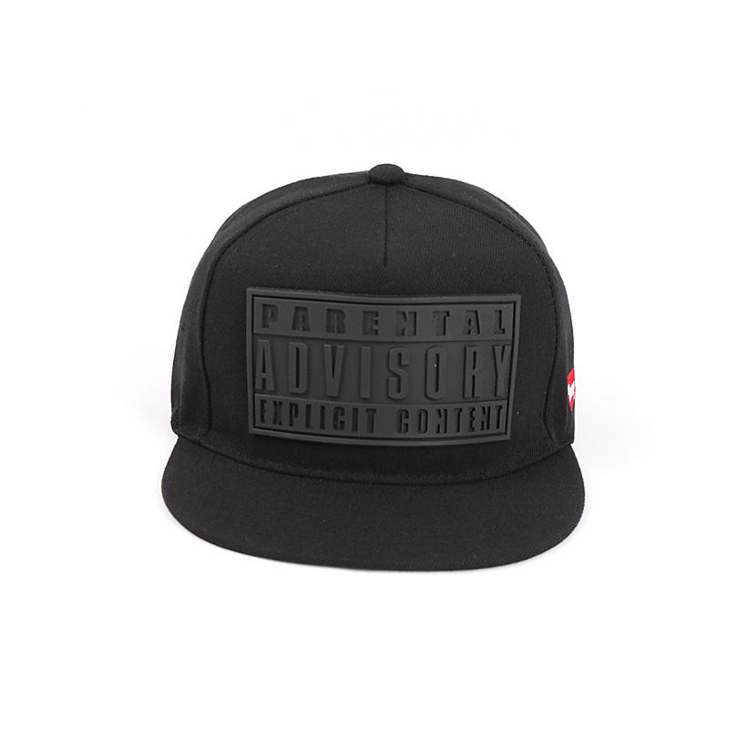 Trendy 3D Letter Print Flat Brim Baseball Cap - Unisex Hip Hop Skate Style