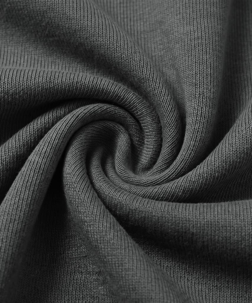 EUGGEN Open Slit Boat Neck Long Sleeve_Gray