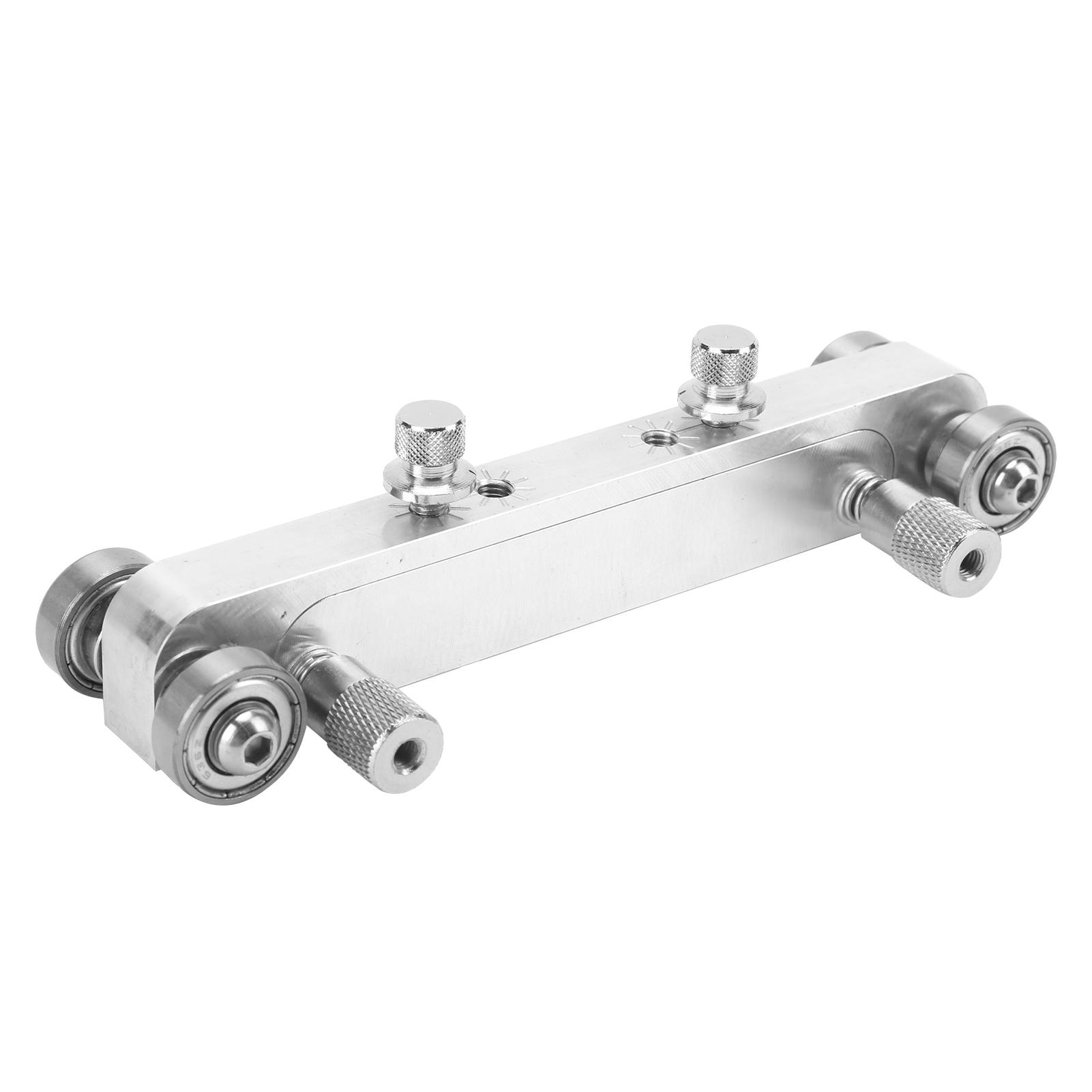 

Регулируемый шлифовальный станок для порожков и бриджей, инструмент лютье из алюминиевого сплава для гитары, баса, черный серебряный