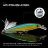 Trout Minnow Bait For Pike Fishing 7g 90mm Floating Crankbaits Fishing Lure Hard Artificial Bait Fish Tackle Wobbler