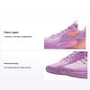 Li Ning Kids Basketball Wind Shadow 2.0 Simple Fashion Versatile Classic Basketball Shoes Kids Basketball Shoes Jasmine-Purple YKBV032-13