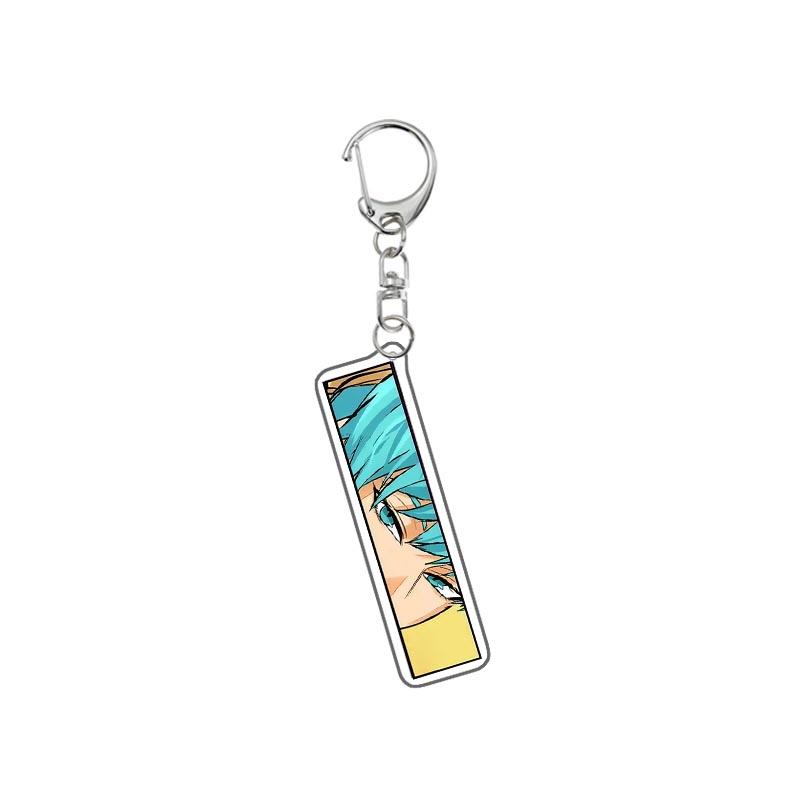 Demon Hunters Huntrix Kpop Saja Boys Acrylic Keychains Jewelry Rumi Zoey Jinu Mira Acrylic Pendant Keyring Decoration Fans Gifts