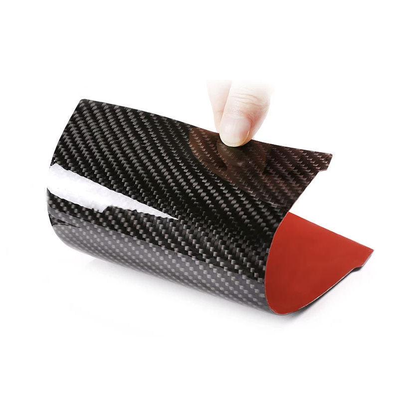 For BMW 3 Series G20 G28    LHD Car Styling Soft Carbon Fiber Center Console Gear Shift Panel Cover Frame Trim