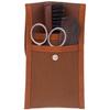 LA MAISON DU BARBIER Set Moustache 3 Pièces - Ciseau + Brosse + Peigne