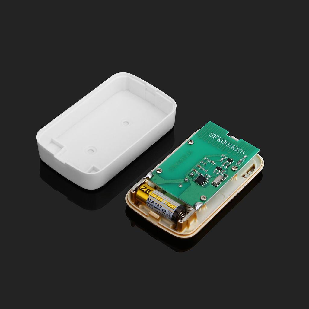 A20 Wireless Doorbell: UK Standard, Long-Range, AC Power, Electronic Music, One-to-One Caller for the Elderly