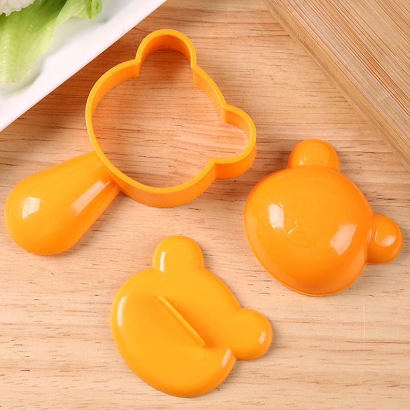 

Милые инструменты для суши Формы для онигири Форма медведя и животных Суши для детей Рис Пюре Картофельное пюре Тыквенное пюре Принадлежности для выпечки Кухонные гаджеты 1set