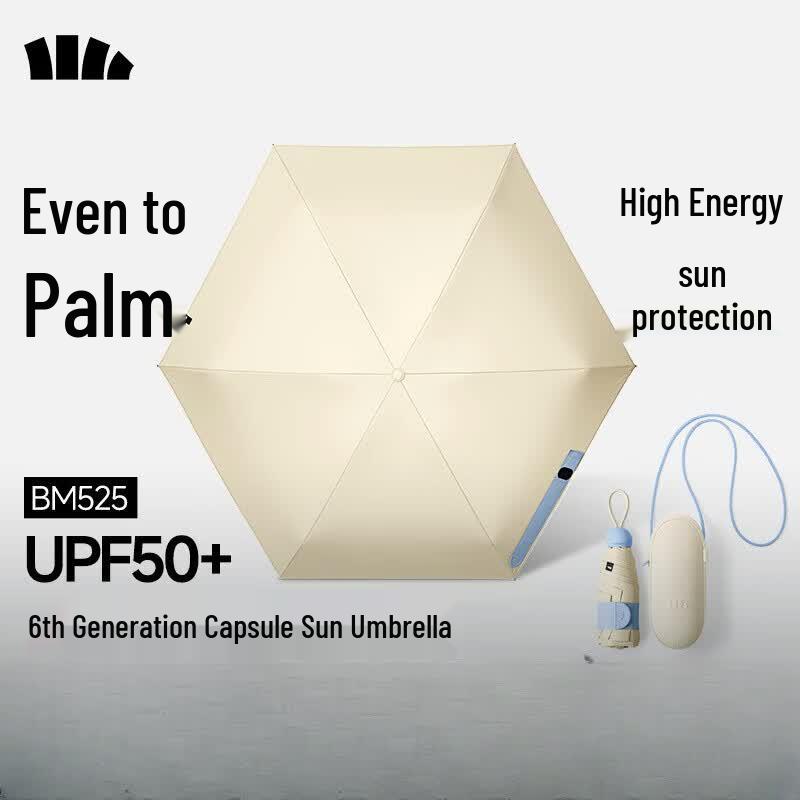 Beneunder BM525 Five-Fold Capsule UV Protection Umbrella
