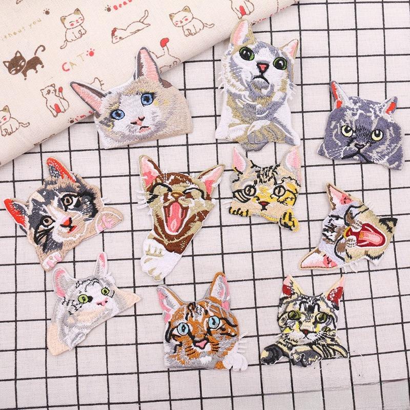Pocket Cat Children's Clothing Accessories Burnt Edge Foreign Trade Explosion Adhesive Patch Sticker