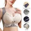 MAITA soutien-gorge sans couture grande taille dentelle femmes gilet femme hauts dos nu Push Up soutien-gorge sans armatures sans os