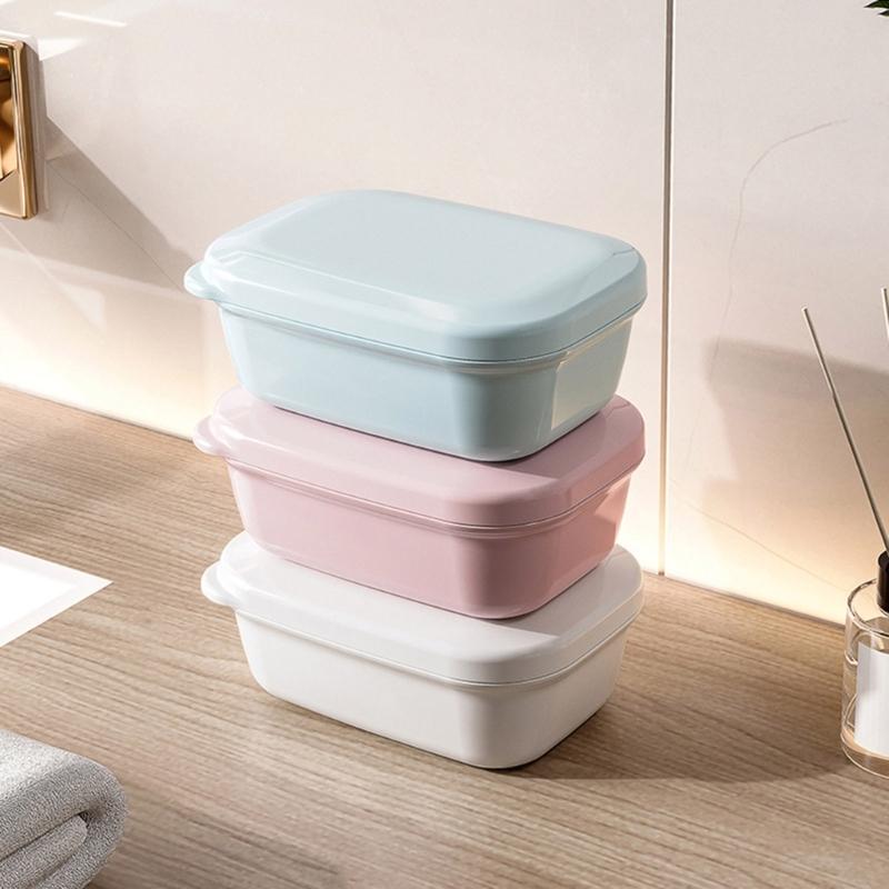 Leakproof Travel Soap Container Soap Holder with Lid Portable Design For Shower Storage And Outdoor Activity Use