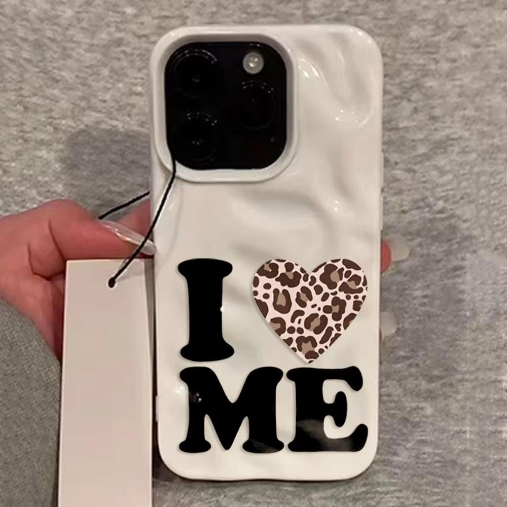 

JESUS English Print Phone Case For iPhone 17 16 Pro Max 15 Pro Plus 14 13 12 11 Candy Wave Texture Soft Protective Cover iPhone 11 Pro Max
