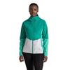 Womens/Ladies Jamila Colour Block Funnel Neck Windbreaker
