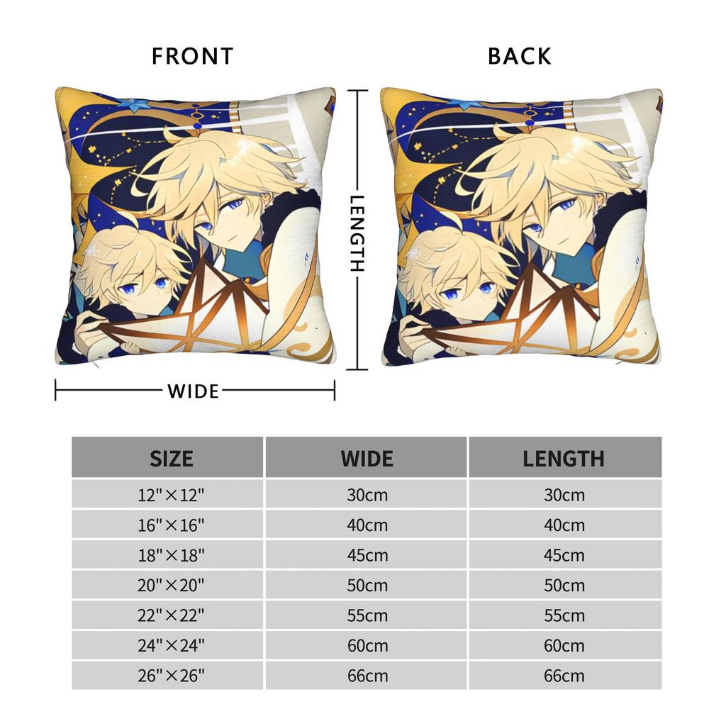 Tsubasa Sakura Syaoran Pillow Cover  Soft Cushion Cover Kawaii Pillow Case For Living Room Bed Chair