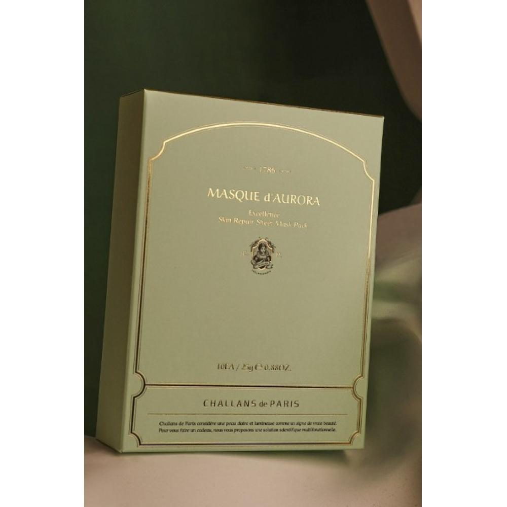 Challans De Paris Trouble Recovery Mask Pack 10 Sheets Mask De Aurora Excellence 10 Sheets FREE