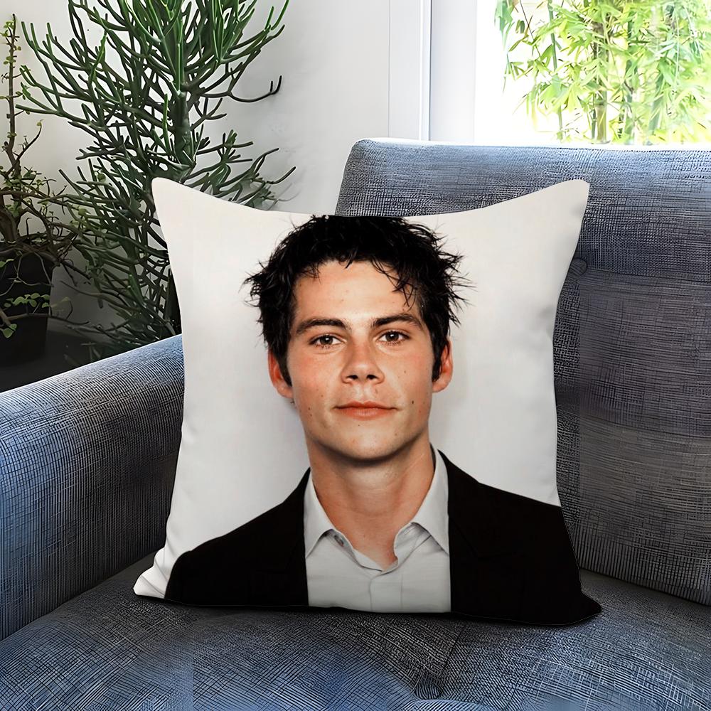 D-Dylan O'BrienS Kissenbezug Bequemer Wende-Kissenbezug Ideal für Auto Sofa Schlafzimmer & darüber hinaus