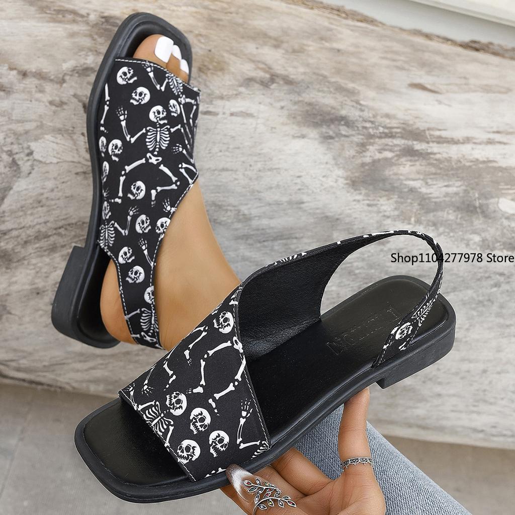 Fashion Hot Sale Women Leopard Sandals Summer Mixed Colors Outdoor Shoes for Women Casual Beach Large Size Wedge Sandals Pumps De Mujer