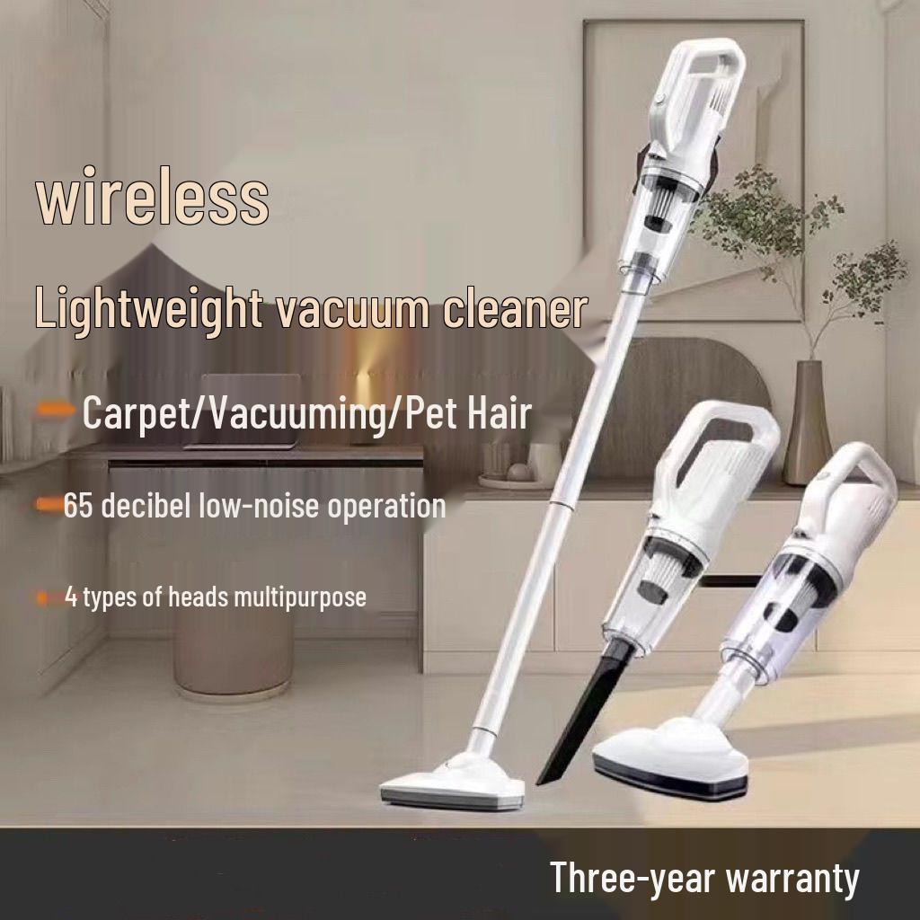 Portable Handheld Wireless Vacuum Cleaner: Powerful, Multi-functional, and High Suction Deluxe Extended - 130,000Pa Storm Suction