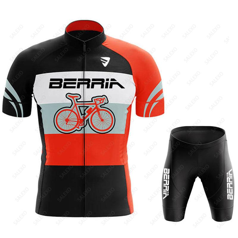 2026 Summer Breathable Cycling Suit Set Men's Summer Short Sleeve MTB Sportswear Bicycle Jersey Maillot Ropa Ciclismo Cycling Jersey Sets
