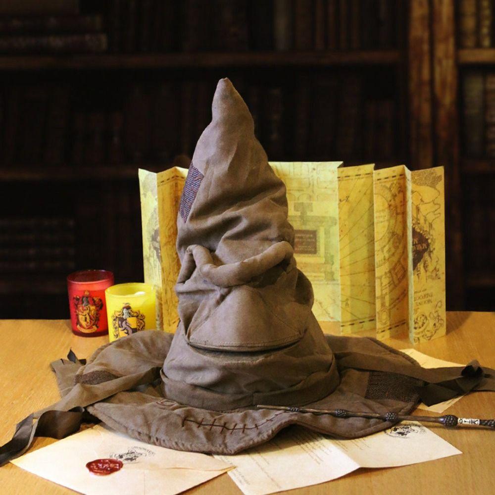 

Plush Sorting Hat Costume Props Witch Hat Portable Children