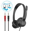 Universal Type-C 3.5mm Over-Ear Headset for Calls, Learning, and Work Meetings - USB Compatible