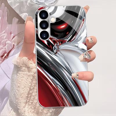 Mode Sfeer Eenvoud High-end Galvaniseren Glas Telefoonhoesje voor Samsung Galaxy S26 S25 S24 S23 S22 S21 FE, Ultra, Plus