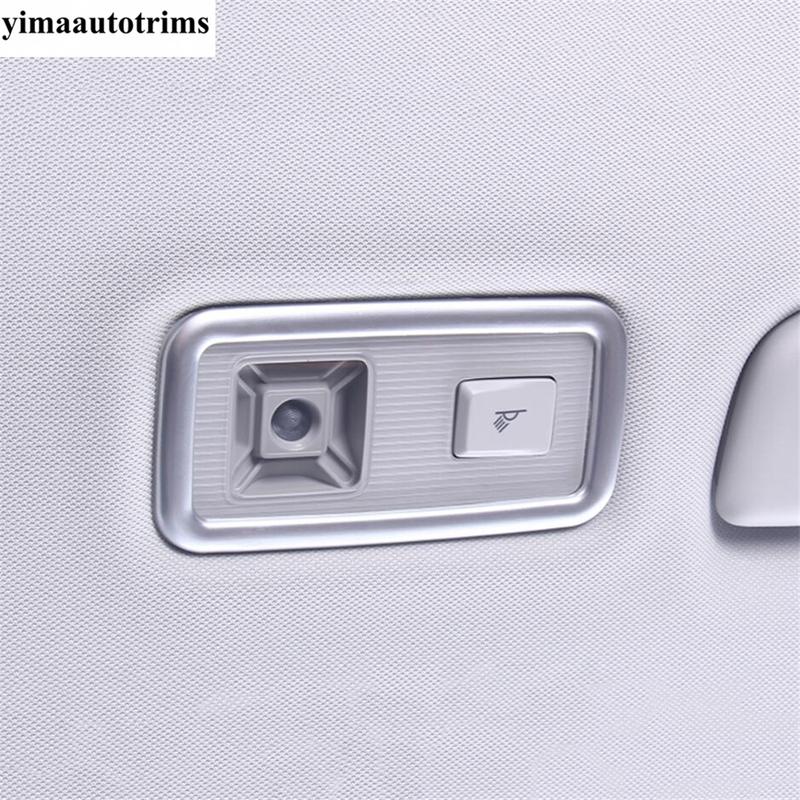Roof Reading Lights Lamps Frame Cover Kit Trim For Volkswagen T-Roc T Roc 2018 - 2025 ABS / Stainless Steel Interior Accessories