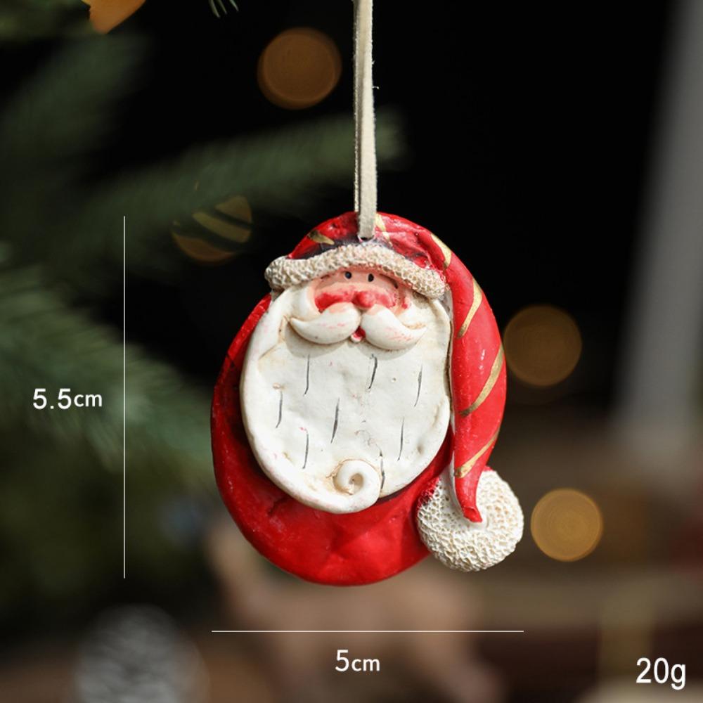 DIY Horse Pendant Ornament Resin Party Decoration Crafts  Merry Christmas Party