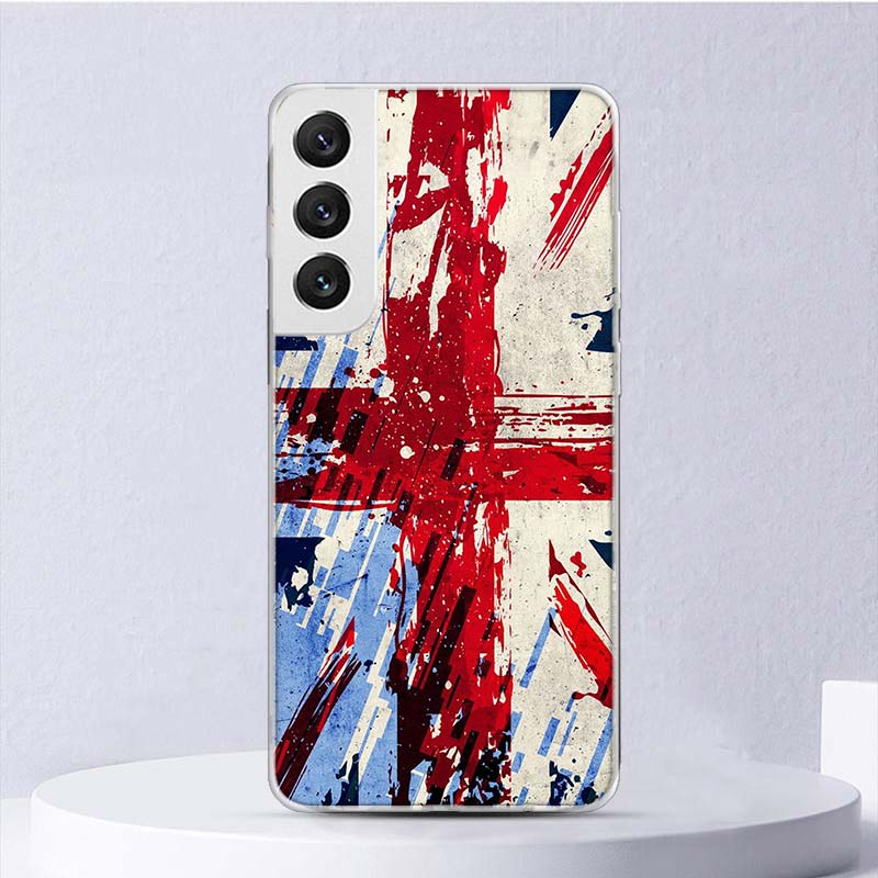 

Мягкий чехол с флагом Лондона, Великобритании и Англии для Samsung Galaxy S22 S21 Ultra S20 FE S10 Plus, чехол для телефона S9 S8 + S10E S7 Edge S Samsung S10