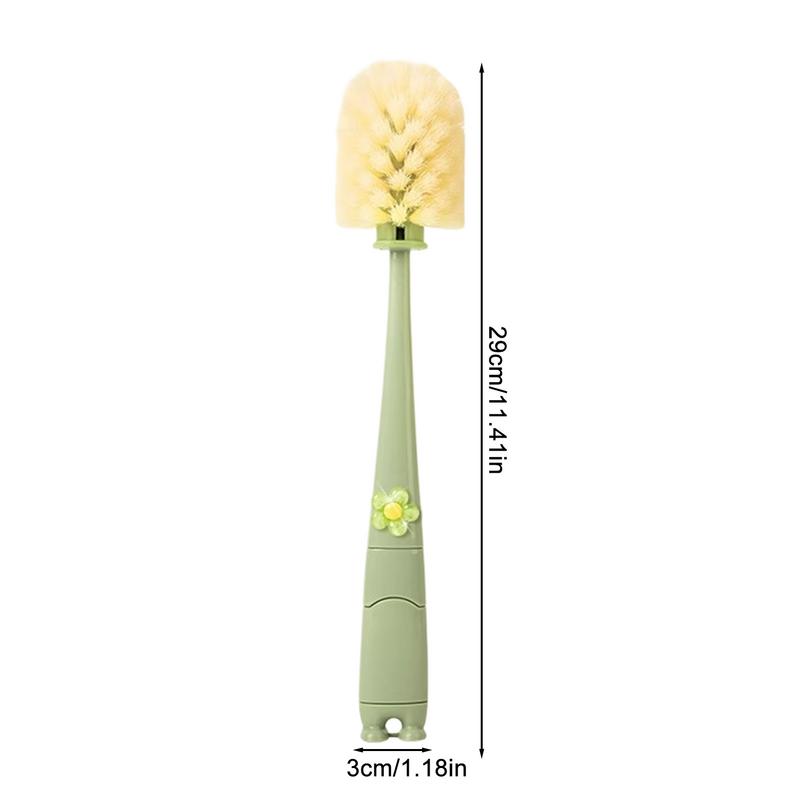 Water Bottle Brush Long Handle Multi-Function Cleaning Brush Thick Nylon Material Cup Cleaning Tool For Sports Kettles Hot Water