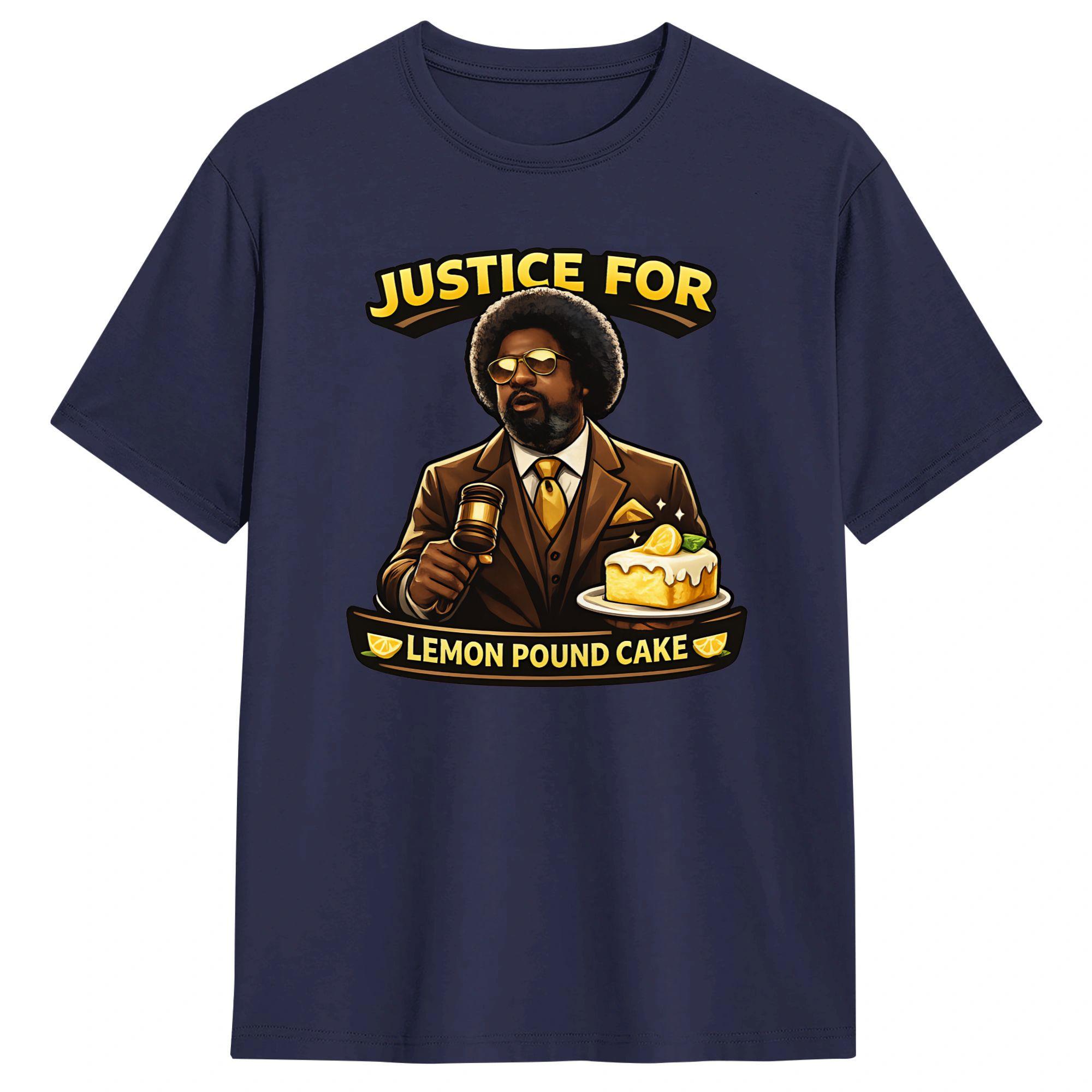 

Afroman Justice for Lemon Pound Cake Cotton TShirt For Man Summer Classic T Shirts Leisure Tee Shirt Oversized Tops 4XL