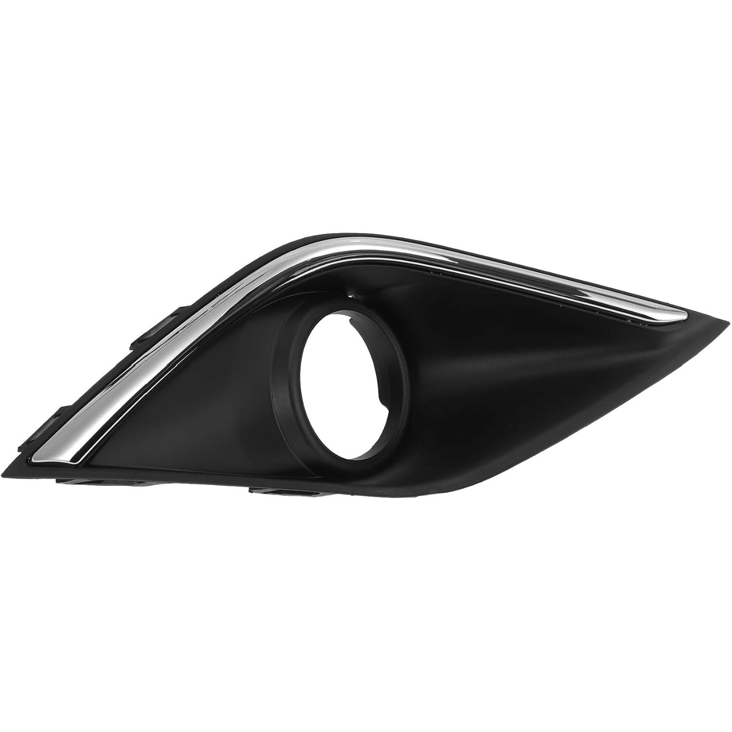 Front Right Fog Light Grill for Mitsubishi Outlander 2016-2019 Front Lower Bumper Fog Light Cover Inserts ABS 1 Pc
