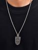 Retro Gun Black Texture Pendant: Durable Personality Hanging Ornament (PN-2261)