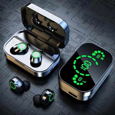 Wireless Earbuds Stereo Headset Sport Headphones In Ear Earphones with Charging Case