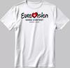 Basel Unisexs ShortSleeve TShirt for the 2025 Eurovision Song Contest Summer Top Streetwear
