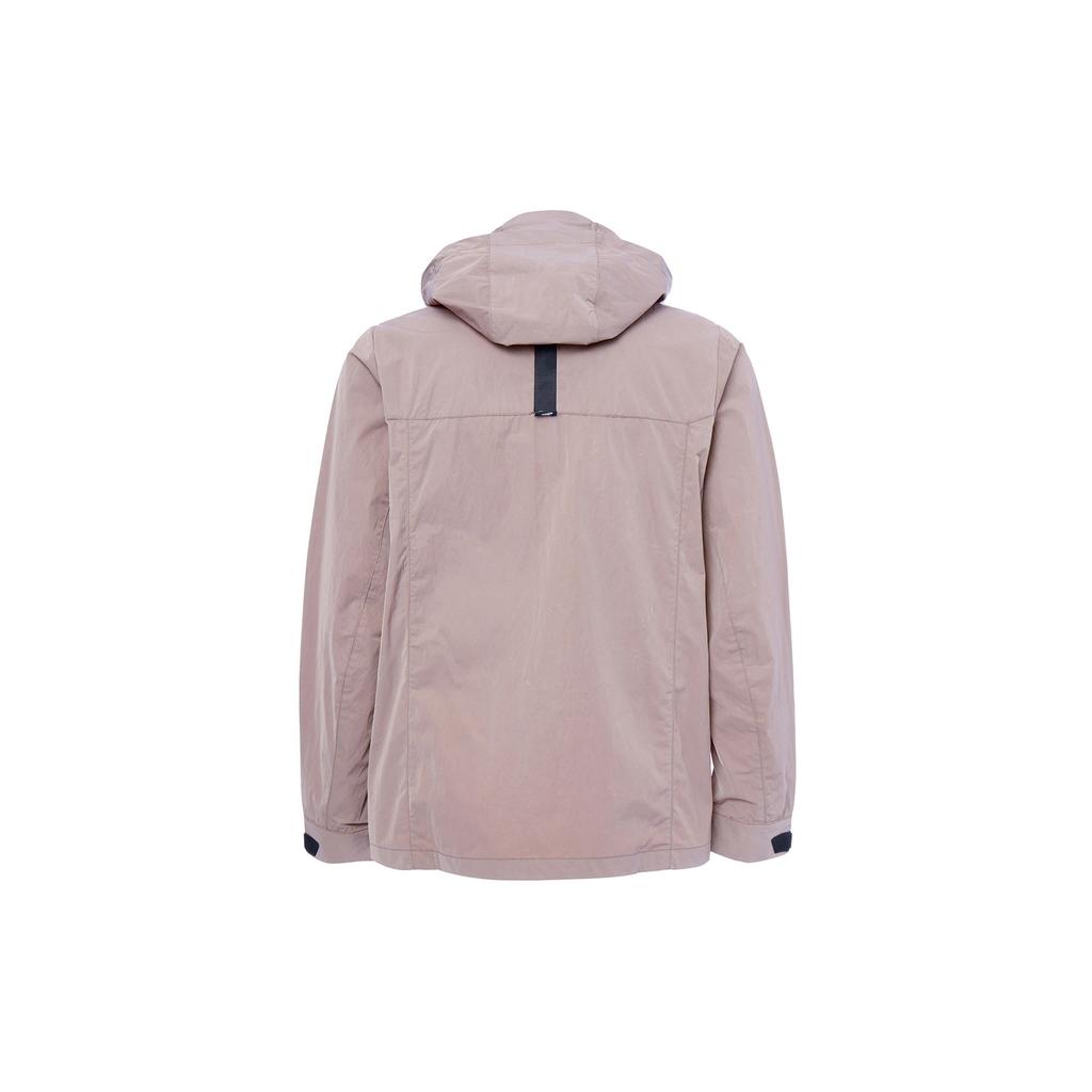 Nike Solid Color Logo Embroidered Hooded Jacket Men Outerwear Grey DC6771-229