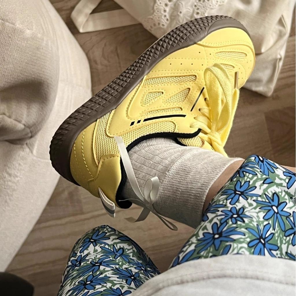 Korean version of student mesh Forrest Gump little white shoes women's shoes ins tide 2025 spring new thick-soled versatile casual board shoes