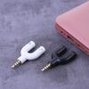 Audio Line Headset Splitter Audio Cable Earphone Splitter Cable Microphone Connector U Type Adapter