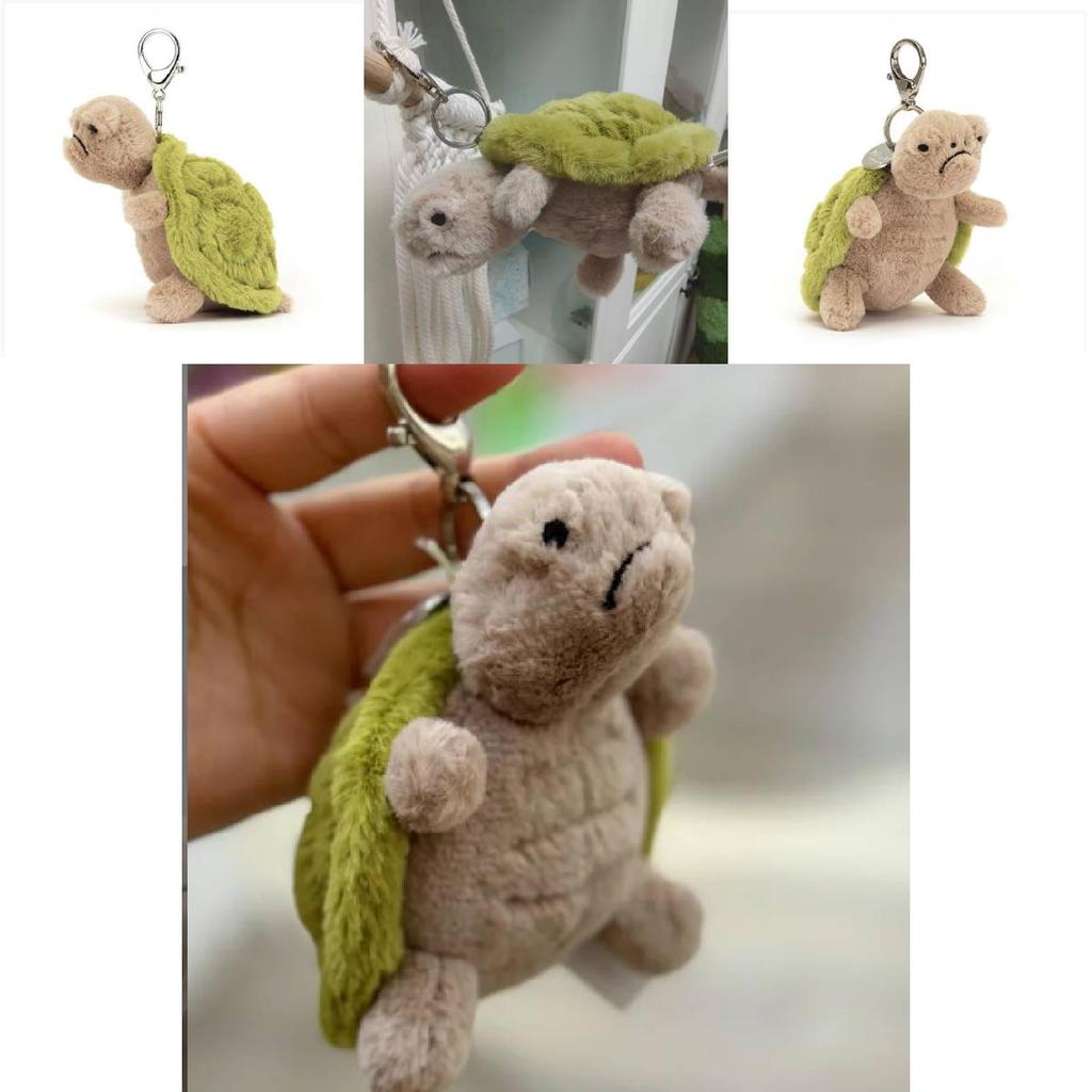 Plush Turtle Keychain With Pp Cotton Filling For Kids And Collectors