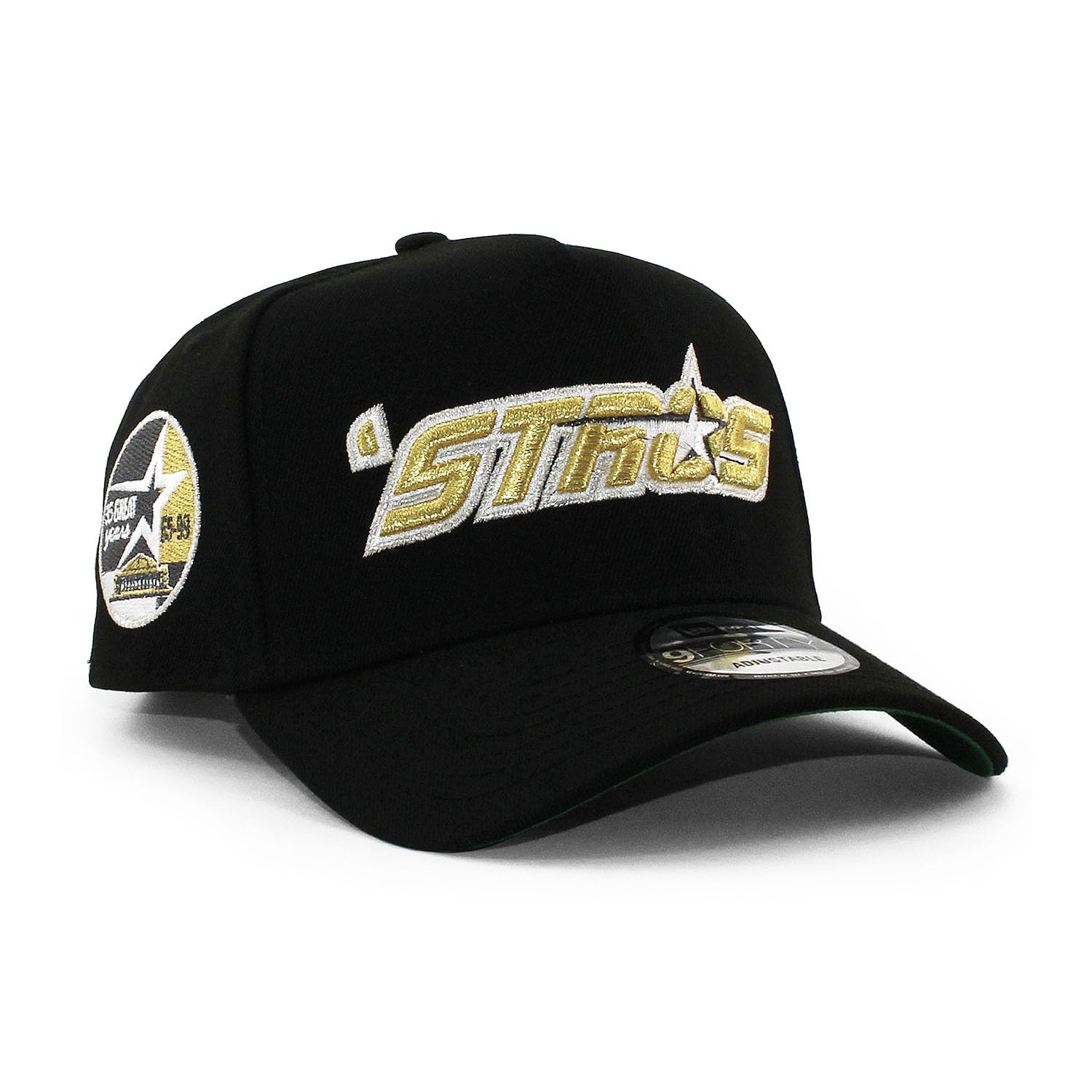 

Кепка EU Limited 9FORTY Snapback Houston Astros MLB 35TH ANNIVERSARY GREEN BOTTOM SNAPBACK CAP HOUSTON ASTROS Baseball 940 Hat [New Era] A-FRAME [Товар] чёрный