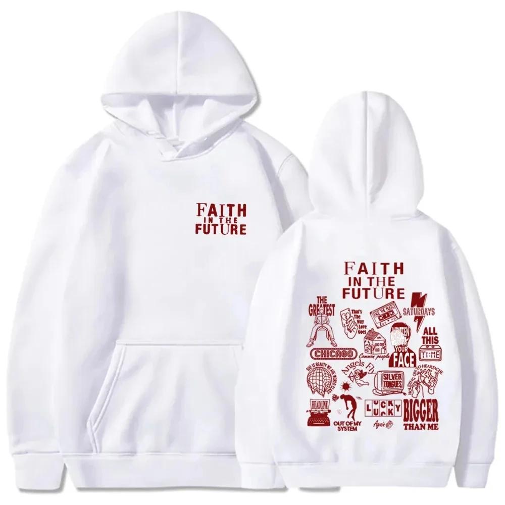 Man Woman Hip Hop Hoodies for Fans Faith In The Future Album Series World Tour Hoodie