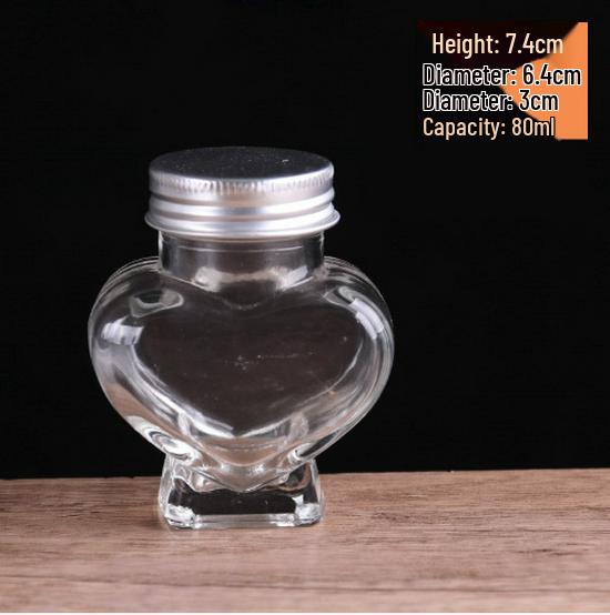 DIY Cork Star Wishing Drift Bottle - Clear Glass Ocean Lucky Star Bottle