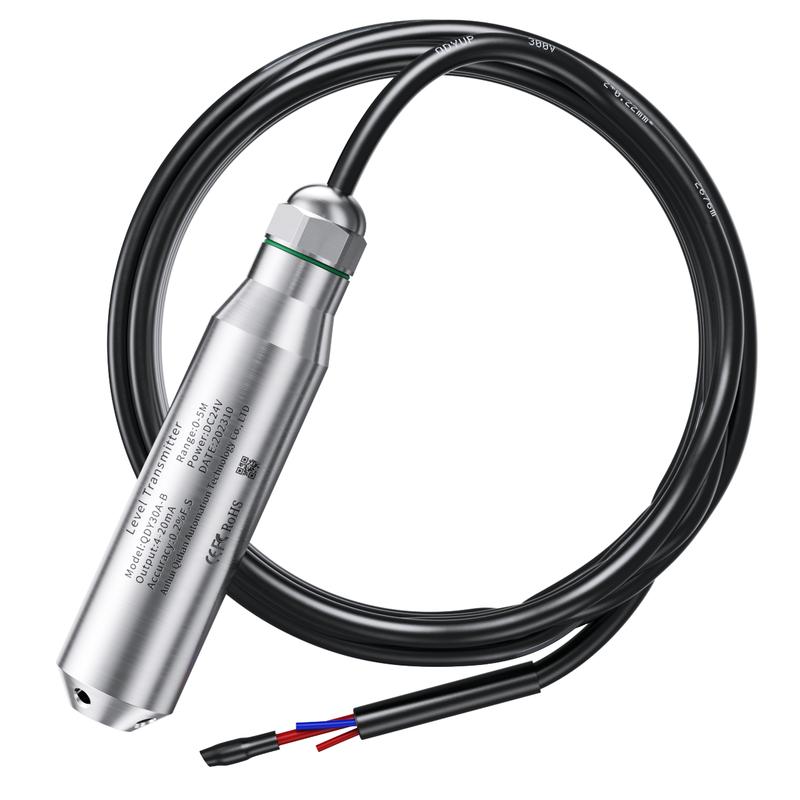 1m 2m 3m 5m Submersible Water Level Sensor 4-20mA Tank Well Pool 0-10V RS485 Level Sensor Transmitter