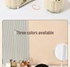 Rotating Cosmetic Organizer: Large Capacity Desk Storage & Lipstick Holder with Brush Compartments.