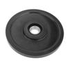 Idler Wheel Black Iron Pulley Snowmobile Replacement Part Heavy Duty Bearing Wheel for Arctic Cat Snowmobile