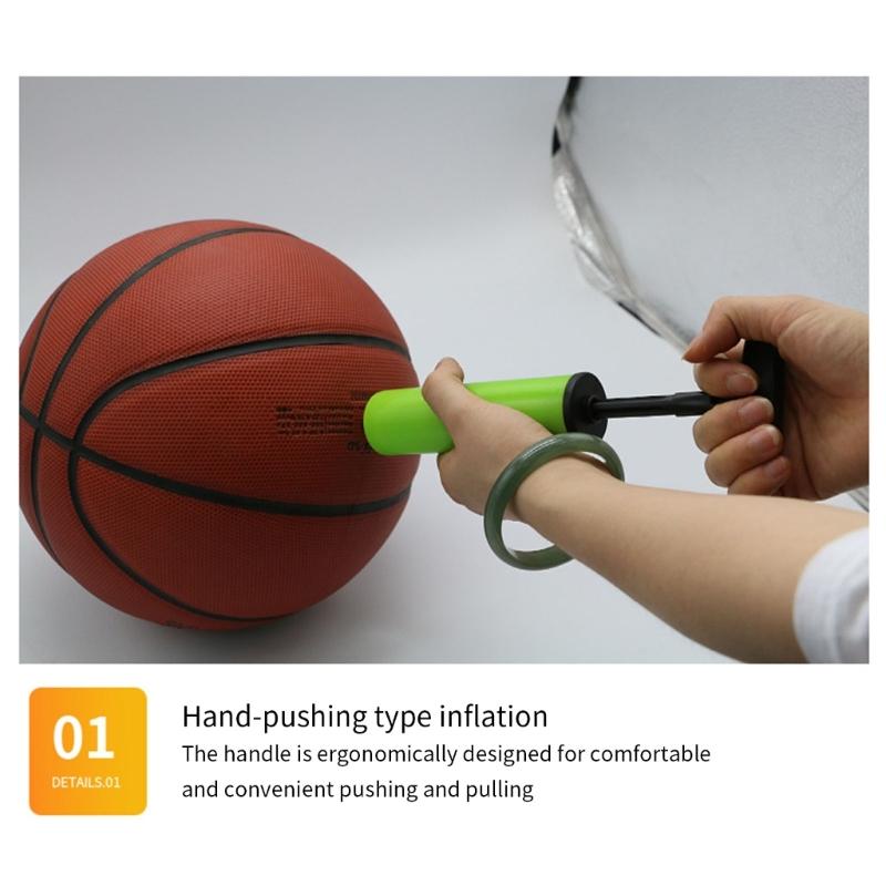 High Pressure Sports Ball Pumps Ball Inflator for Quick Easy Inflation of Basketball Football Volleyball Compacts Design